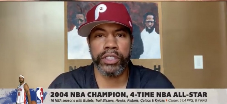 最强NBA拉希德华莱士，那个让对手头疼的怒吼天尊